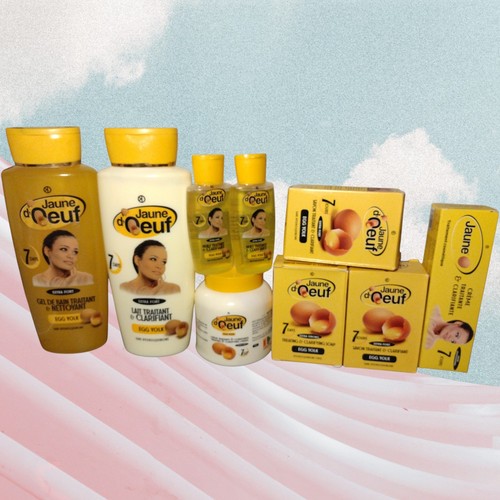 Jaune oeuf body set uovo - set, di