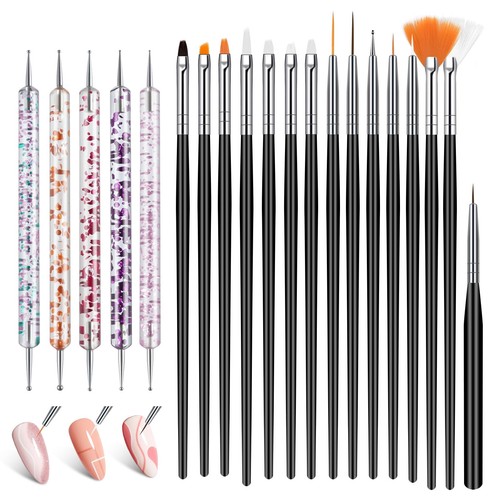Nail art pennelli unghie - nail, unghie,