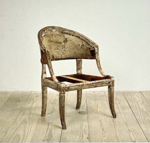 Sedia secchiello gustavian - a,